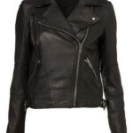 Ladies Motorcycle Leather Jacket