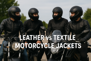 Leather vs Textile Motorcycle Jackets