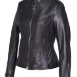 Lightweight Cowhide Cafe Racer Jacket