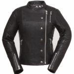 Makeatutara Ladies Motorbike Leather Jacket