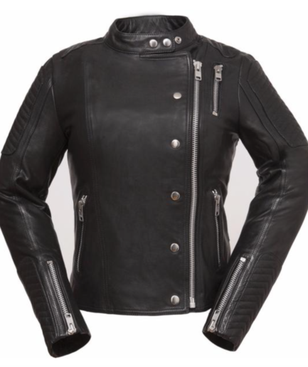 Makeatutara Ladies Motorbike Leather Jacket