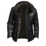 Women's Flight Satin Bomber Leather Jacket