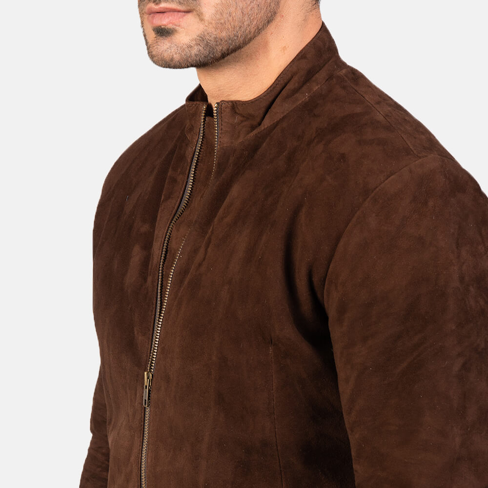 Mens-Charcoal-Mocha-Suede-Biker-Jacket-04
