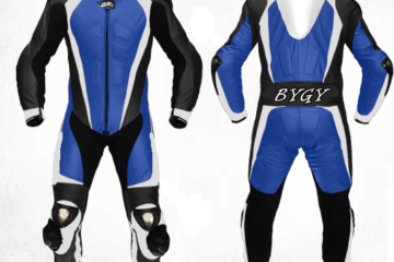Men's Motorbike Racing Leather Suit