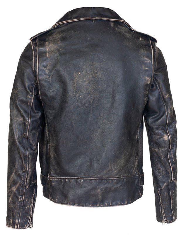 Men's Vintaged Fitted Motorcycle Jacket 01