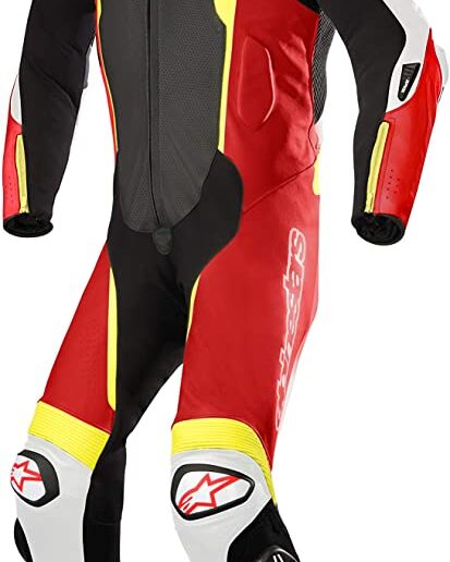 Alpinestars Men's Missile Leather Motorcycle Riding Suit