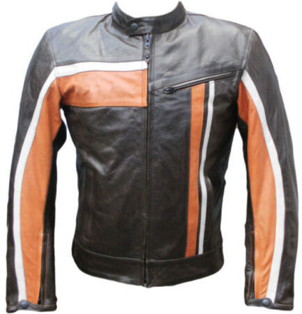 Men's Biker Leather Jacket