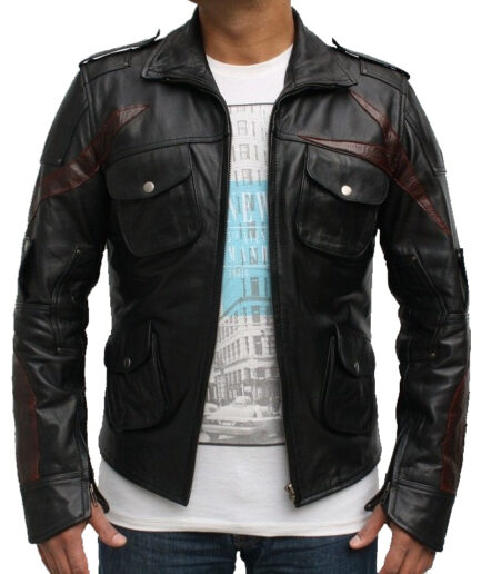 Rebel Motorbike Leather Jacket