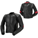 Women Motorbike Racing Leather Jacket