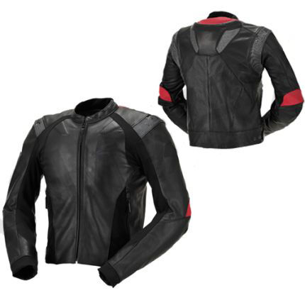 Women Motorbike Racing Leather Jacket