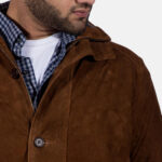 Men Sheriff Brown Suede Jacket