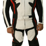 Snow Light Motorbike Sport Leather Suit