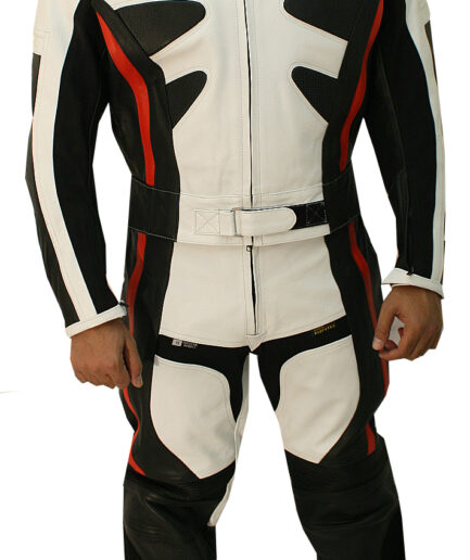 Snow Light Motorbike Sport Leather Suit