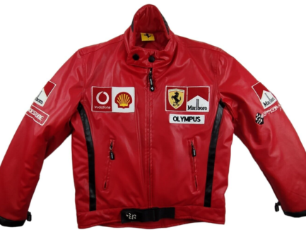 Vintage Ferrari Men's Jacket Red Marlboro