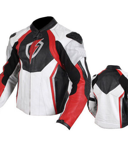 Volt Motorbike Leather Jacket