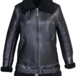 Women's Long Sheepskin B-3 Jacket