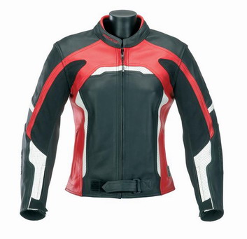Women Motorcycle Racing Leather Jacket