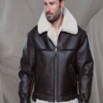 Men B3 Shearling Bomber Jacket
