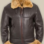 Men B3 Bomber Raf Shearling Jacket