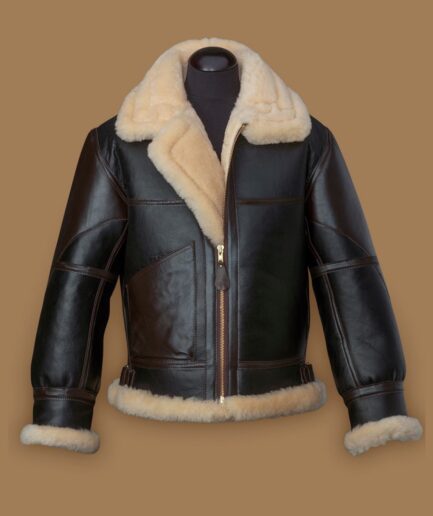 Men Black B3 Flying Jacket