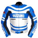 Suzuki Motorcycle Leather Jacket BJM 2718