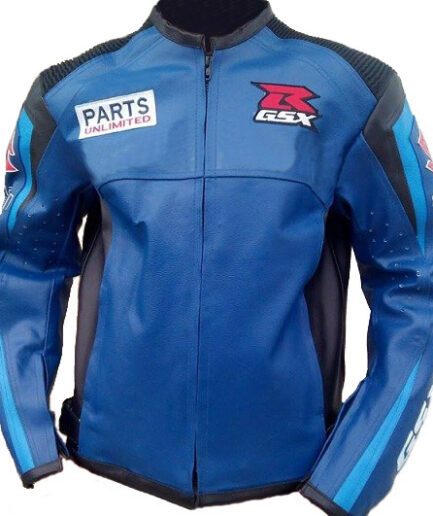 Suzuki GSXR Motorbike Leather Jacket