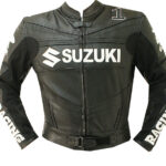 Suzuki Motorcycle Leather Jacket