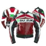 Suzuki Motocycle Racing Leather Jacket