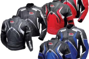 Suzuki Motorcycle Leather Jacket BJM 2734