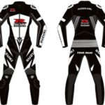 SUZUKI GSXR Motorcycle Leather Suit BSM 2777