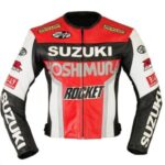 Suzuki GSXR Motorbike Leather Jacket BJM 2719