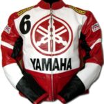 Yamaha 6 Motorbike Leather Jacket